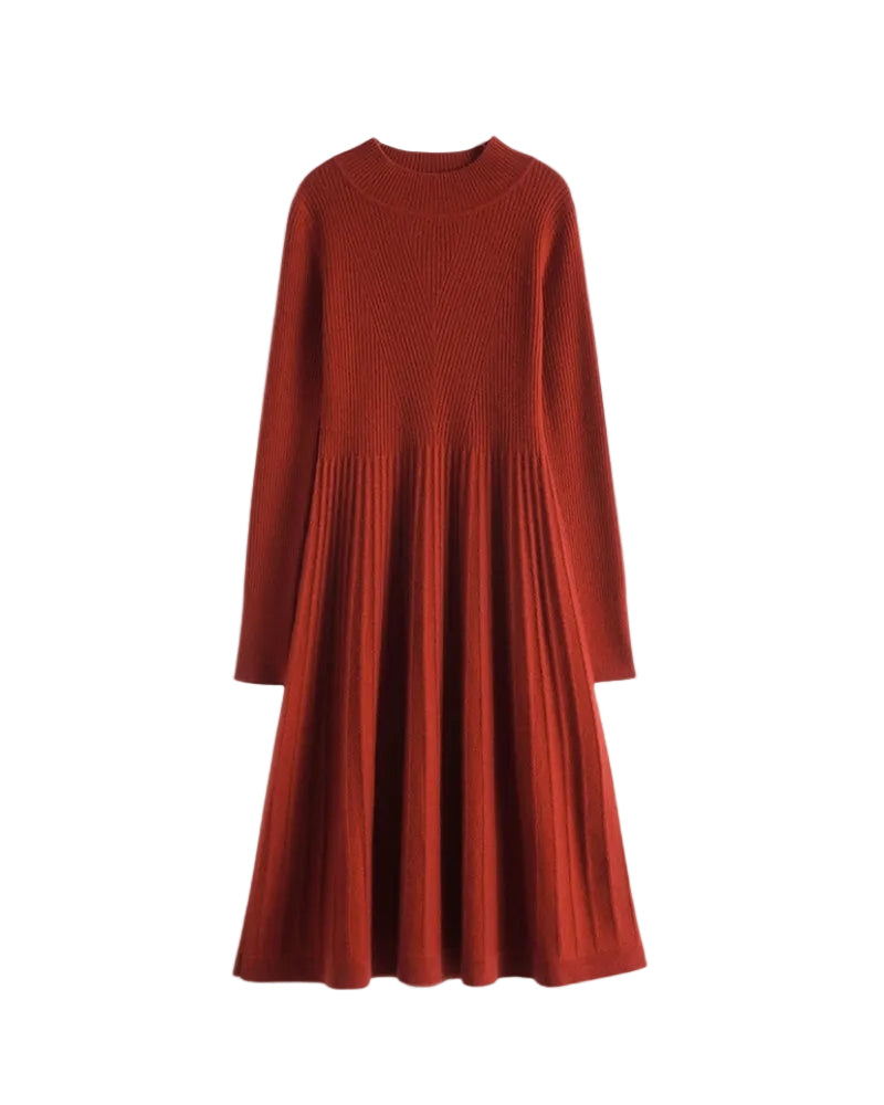 Pure Cashmere Flare Jurk