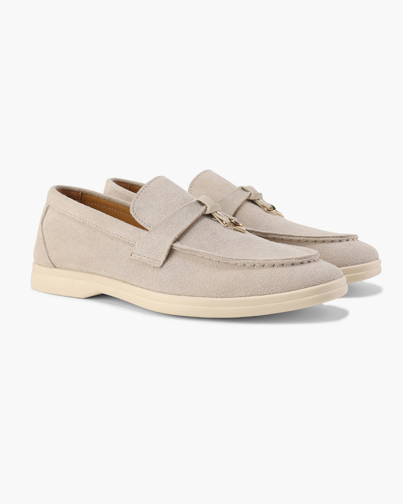 Old Money Elegante Suède Loafers