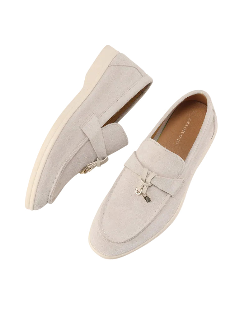 Old Money Elegante Suède Loafers