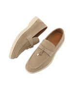 Old Money Elegante Suède Loafers