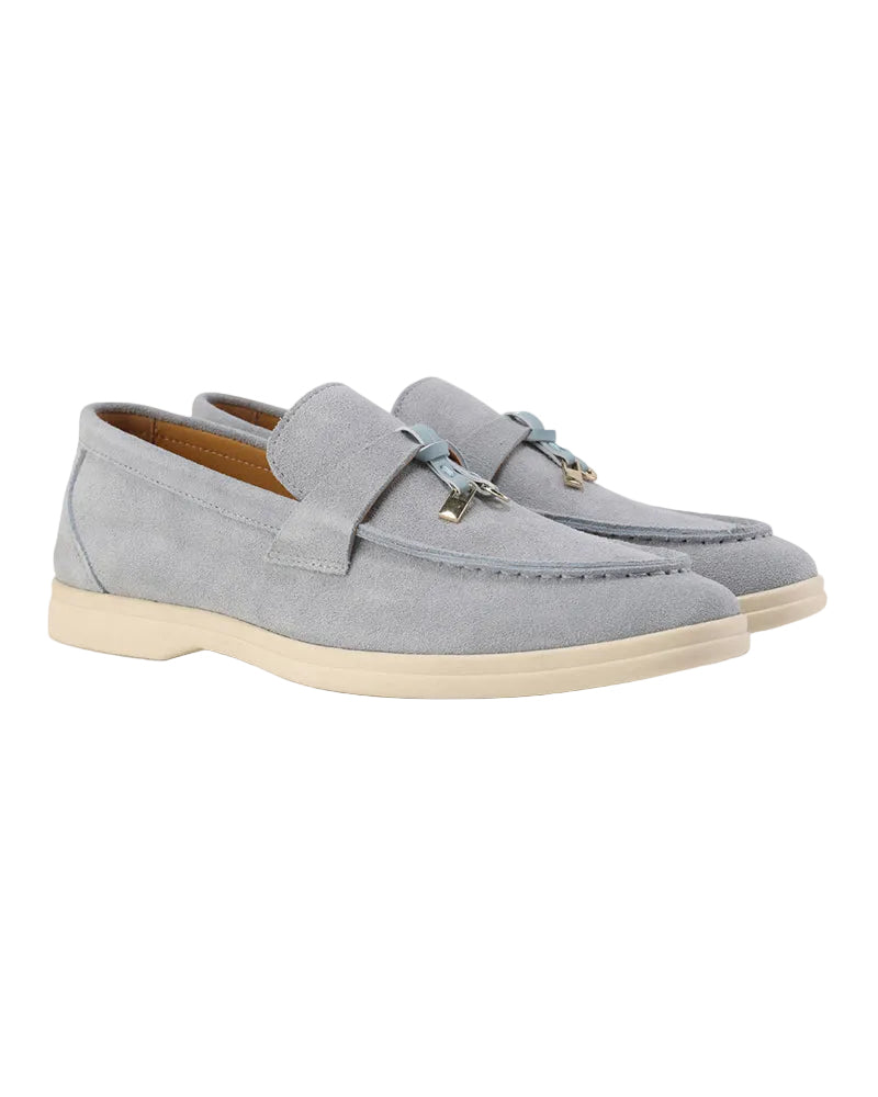 Old Money Elegante Suède Loafers