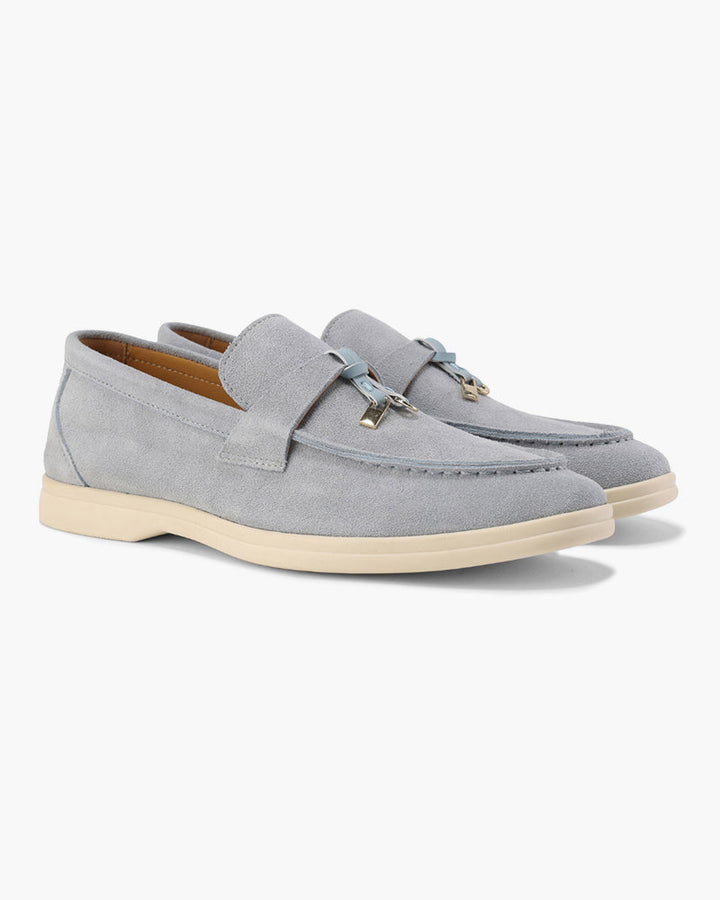 Old Money Elegante Suède Loafers
