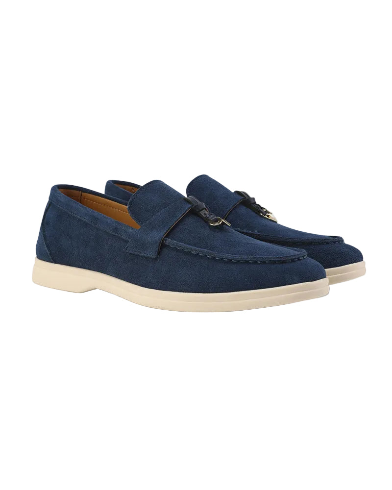 Old Money Elegante Suède Loafers