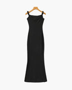 One-Shoulder Bodycon Maxi Jurk
