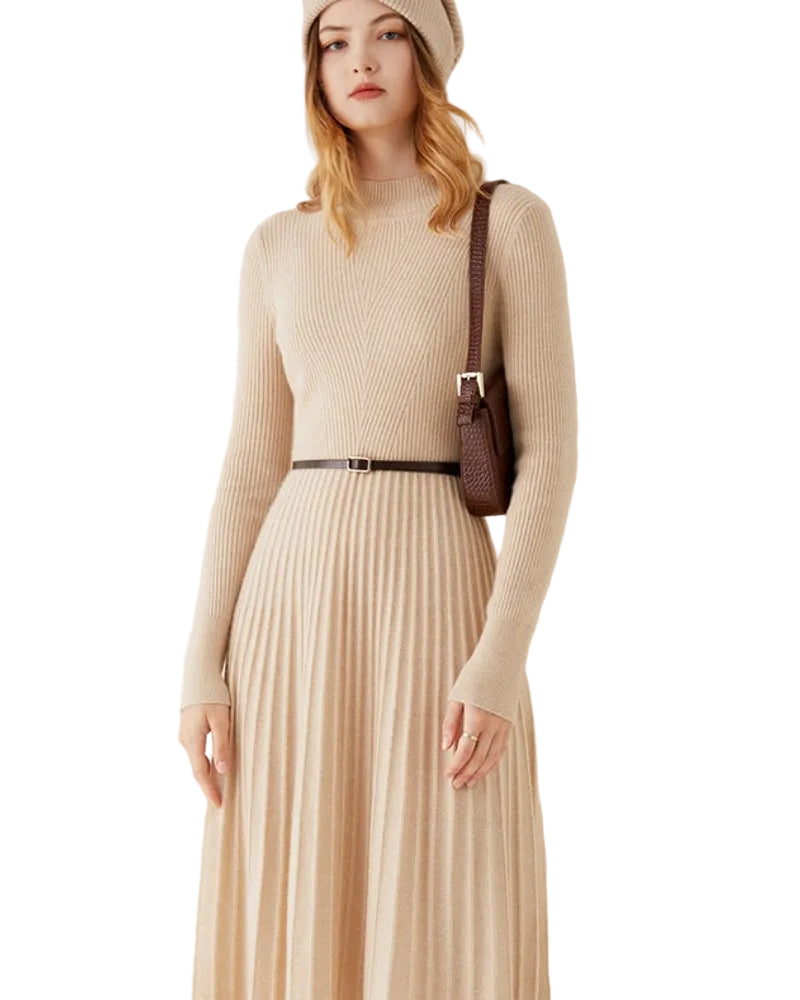 Pure Cashmere Flare Jurk