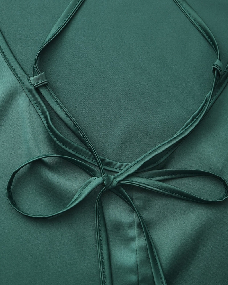 Old Money Silk Slip Jurk
