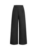 Elegante Broek met Wijde Pijpen Zonder Riem