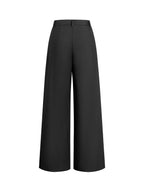 Elegante Broek met Wijde Pijpen Zonder Riem