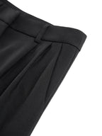 Elegante Broek met Wijde Pijpen Zonder Riem