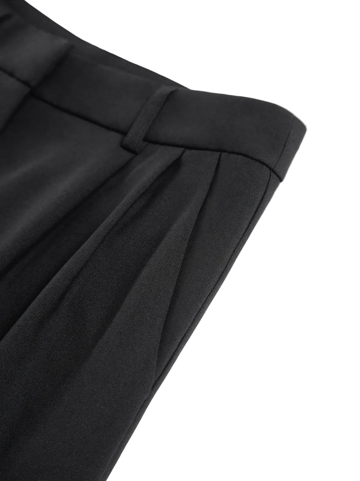 Elegante Broek met Wijde Pijpen Zonder Riem