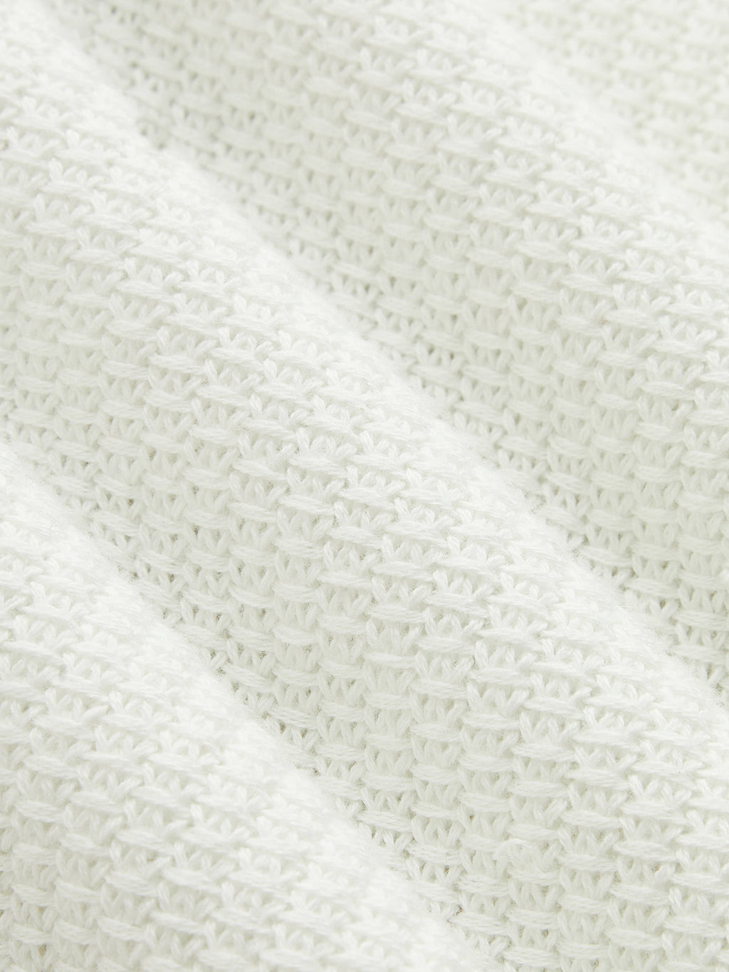 Gebreide Jurk met Contrastbies en Knopensluiting