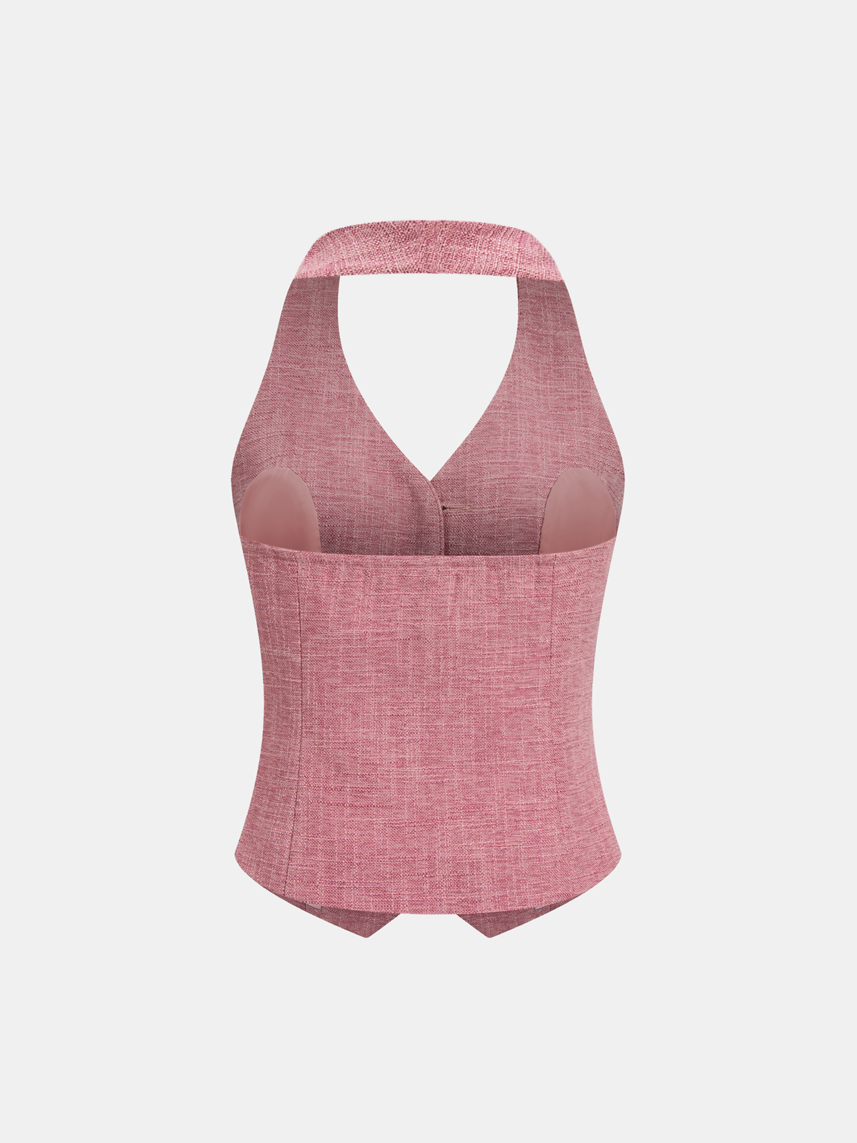 De Montclair Set – Haltergilet & Pantalon met Wijde Pijpen