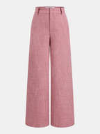 De Montclair Set – Haltergilet & Pantalon met Wijde Pijpen