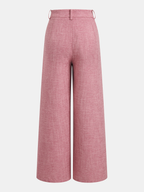 De Montclair Set – Haltergilet & Pantalon met Wijde Pijpen