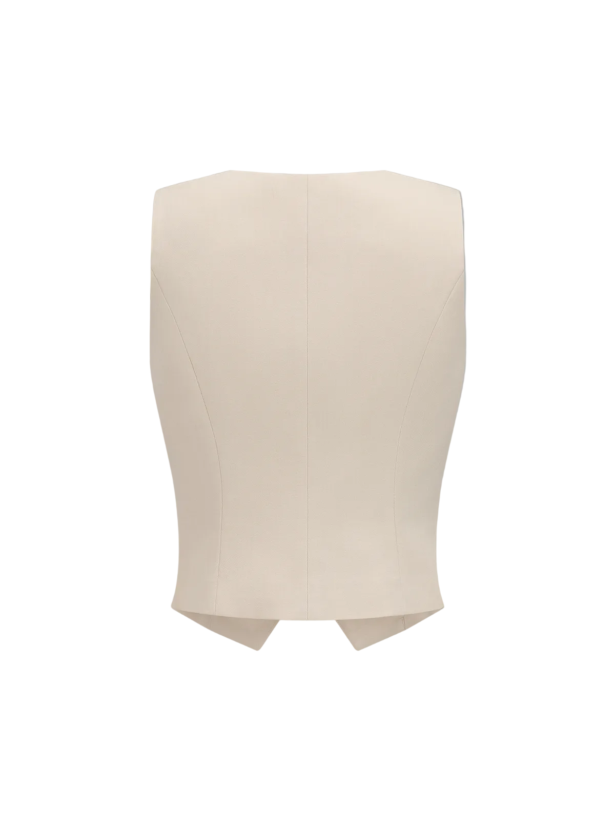 De Belvédère Set – Gilet met V-Hals & Pantalon met Wijde Pijpen