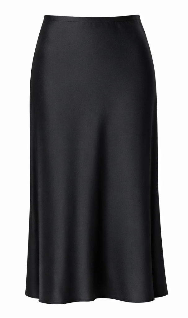 Old Money Elegante Zijden Rok