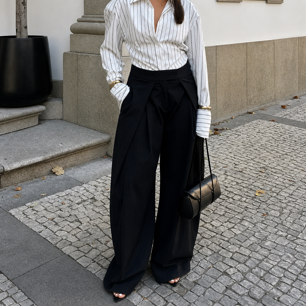 Élodie Wide Leg Broek