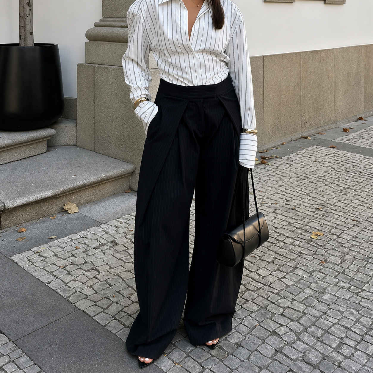 Élodie Wide Leg Broek