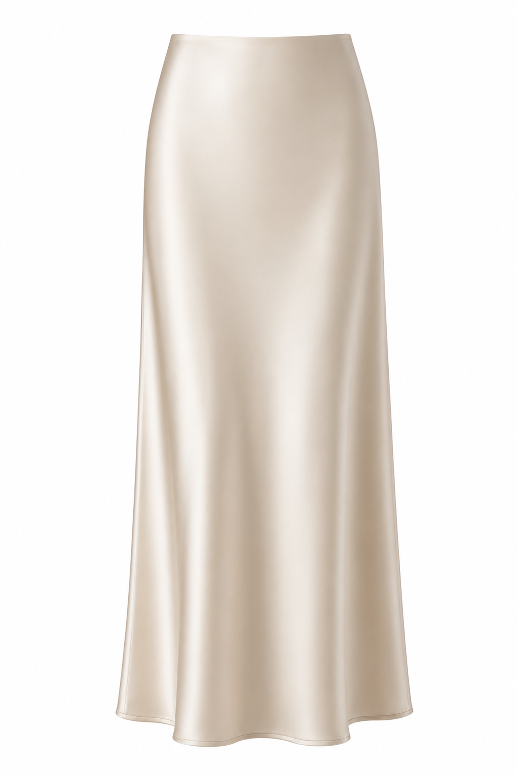 Old Money Elegante Zijden Rok