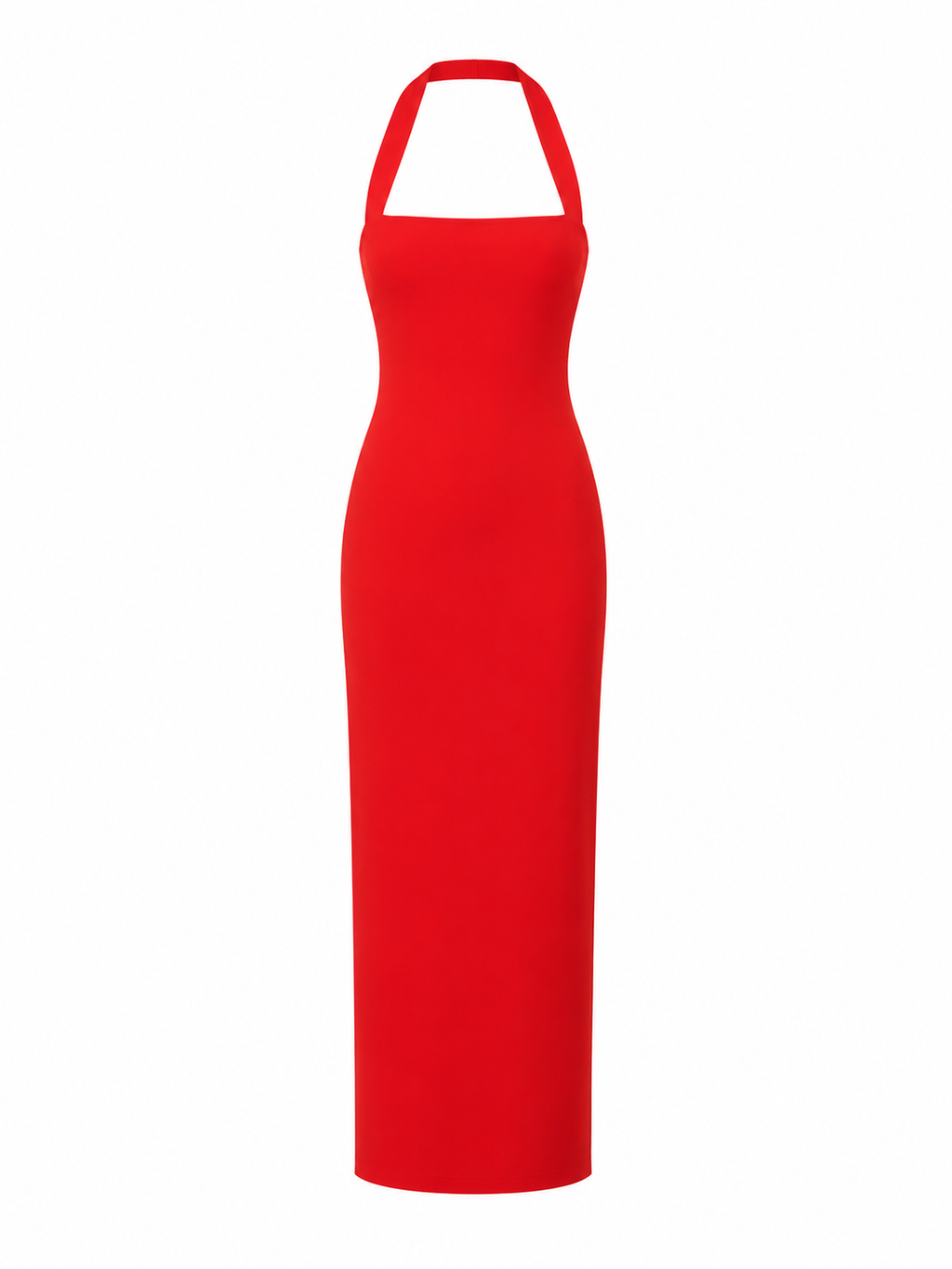 Halter Neck Slim Fit Maxi Jurk