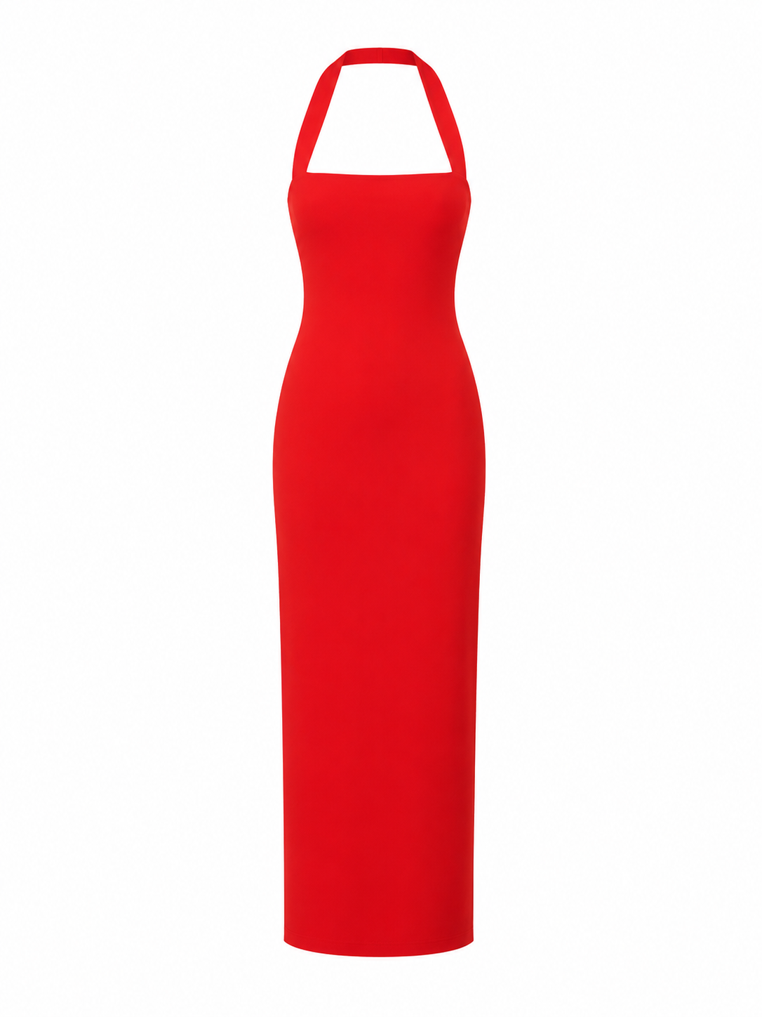 Halter Neck Slim Fit Maxi Jurk
