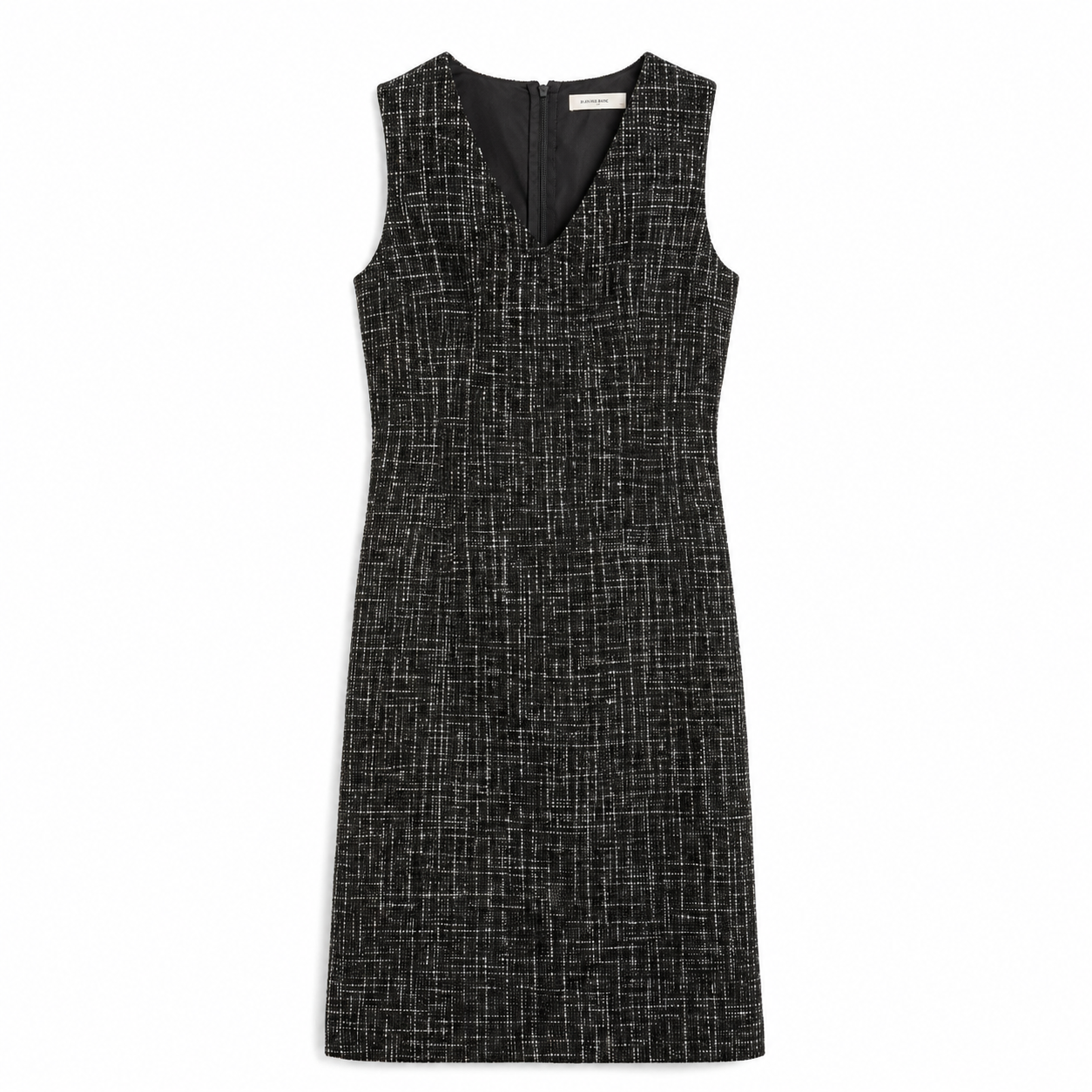 Zwarte Old Money Jurk