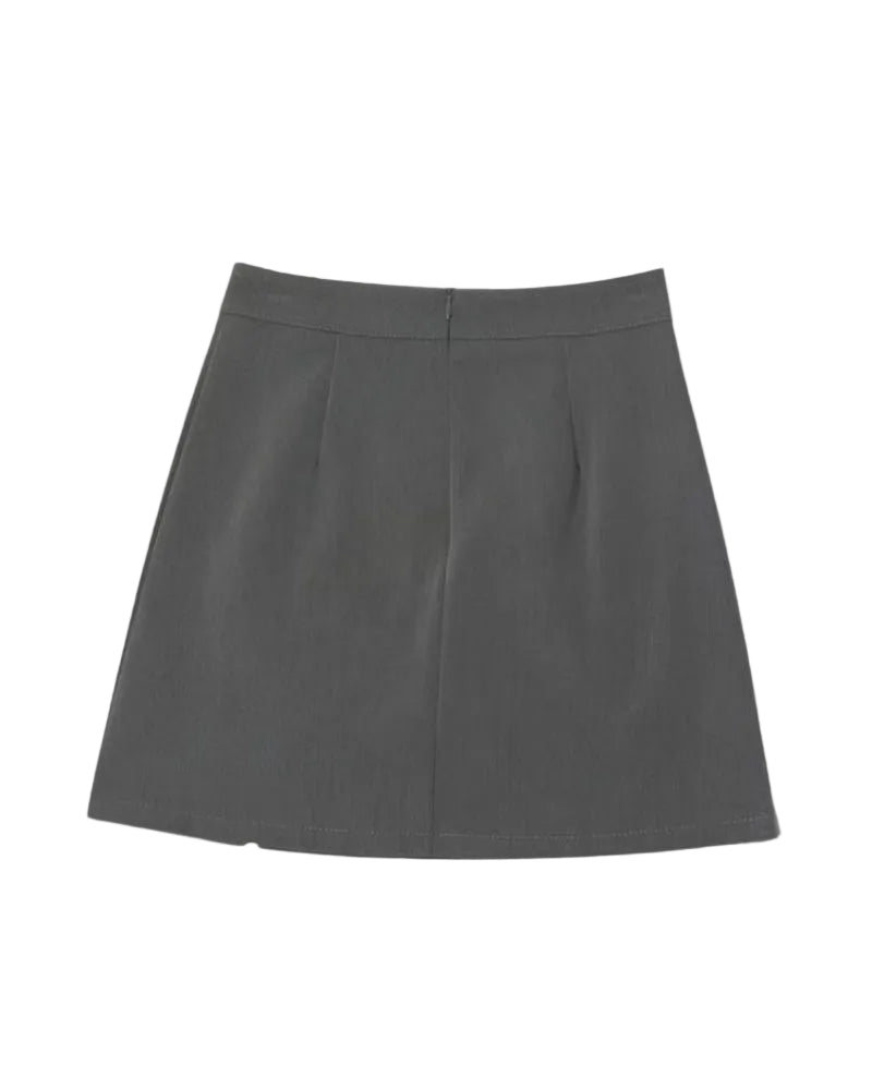 Oxford Straight Mini Rok