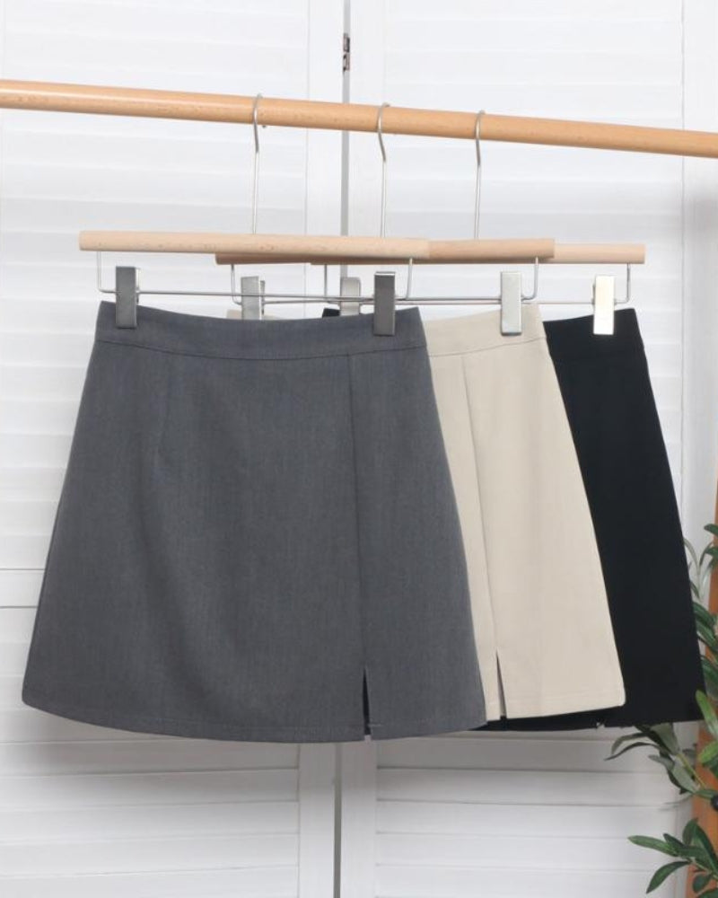 Oxford Straight Mini Rok
