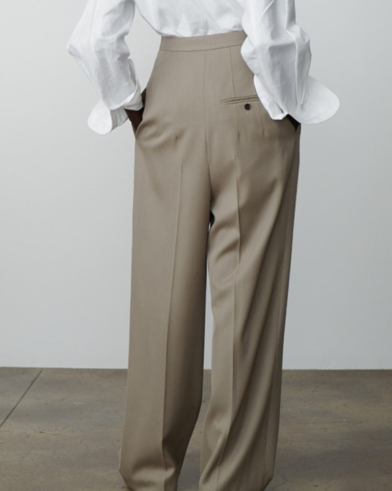 Wollen Oversized Pantalon
