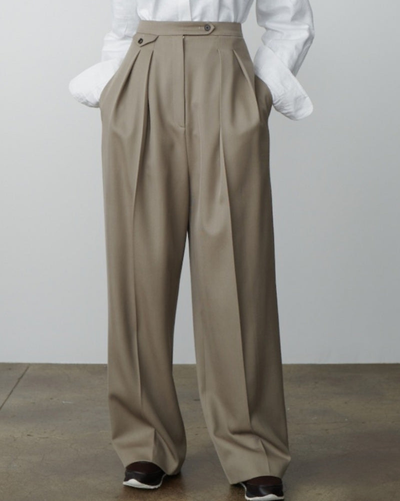 Wollen Oversized Pantalon