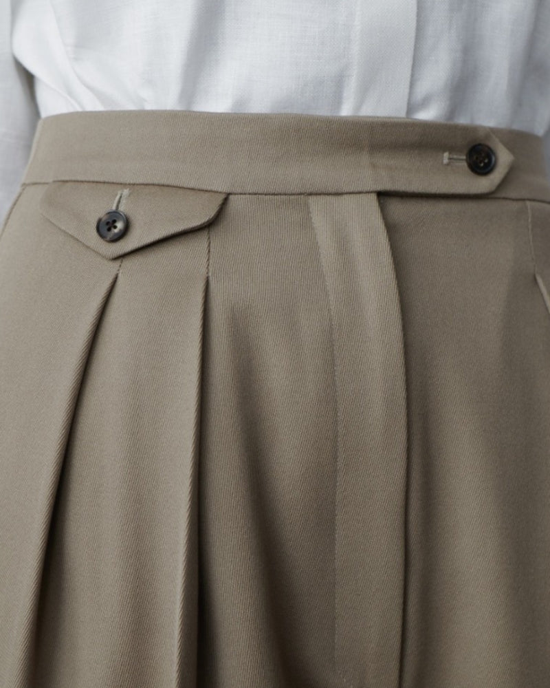 Wollen Oversized Pantalon