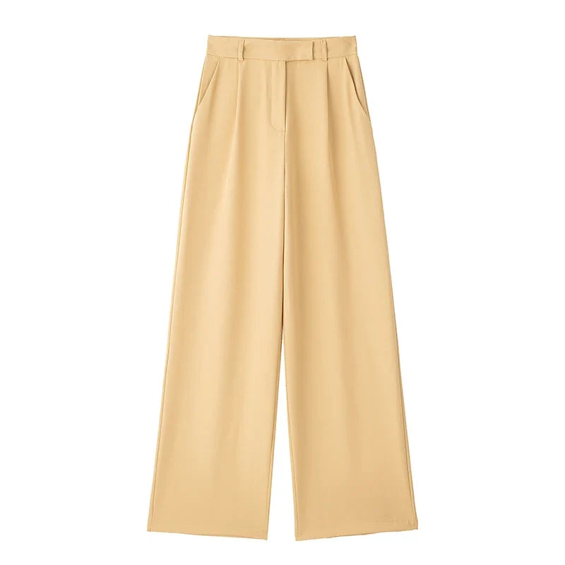 High Waist Broek – Straight Fit