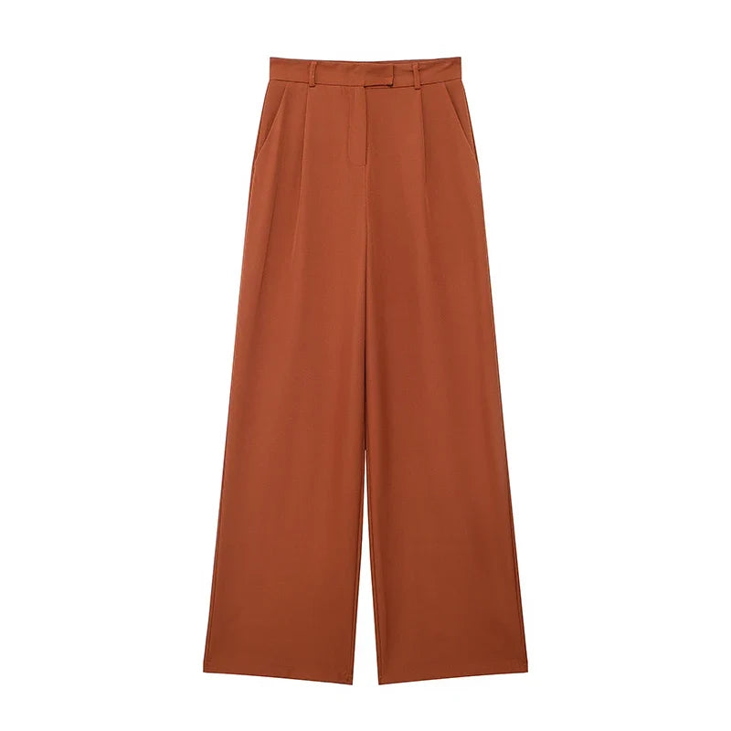 High Waist Broek – Straight Fit
