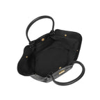 Luxe Oversized Schoudertas met Gouden Sluiting