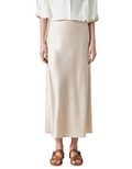Old Money Elegante Zijden Rok