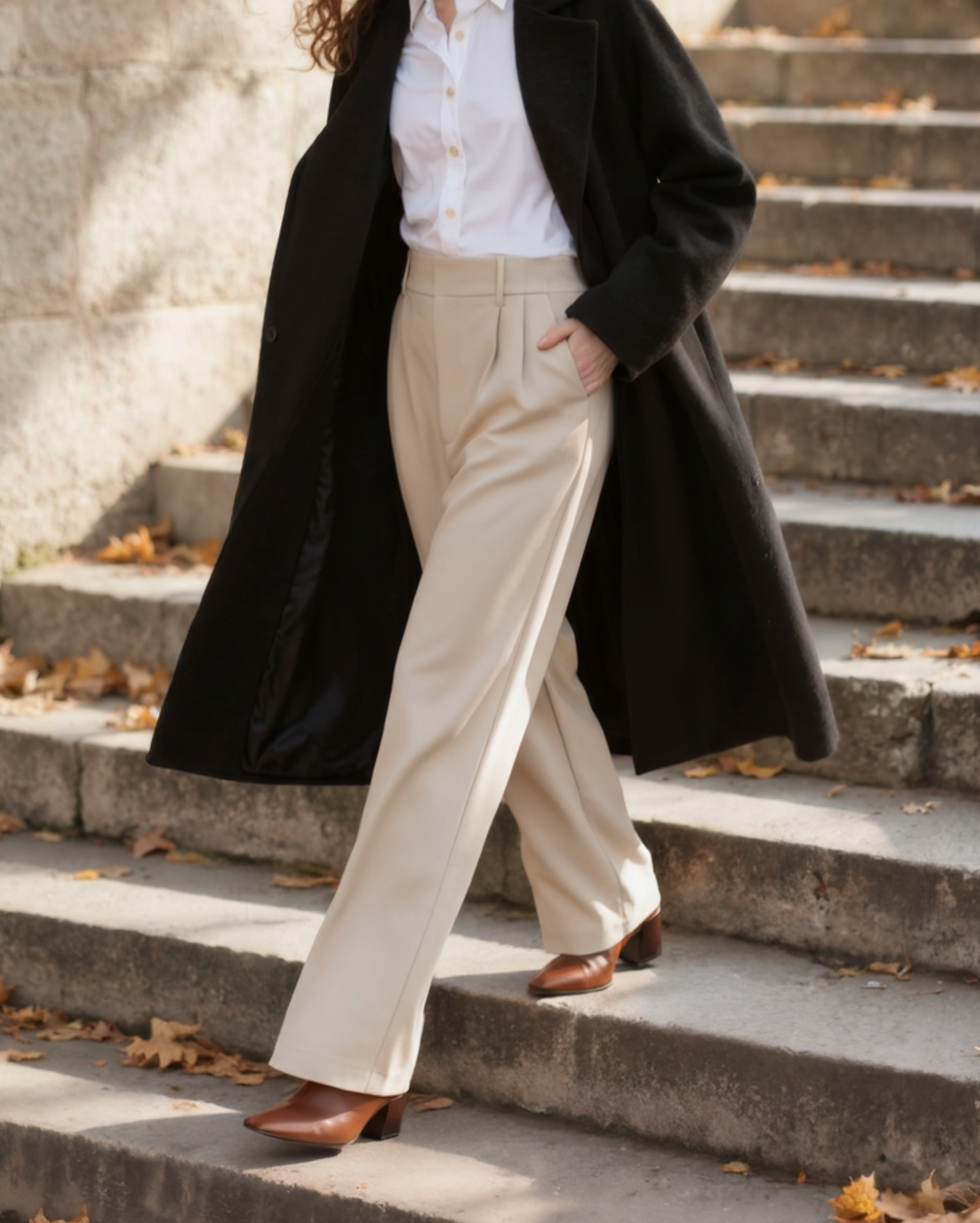 Serena Pantalon met Wijde Pijpen