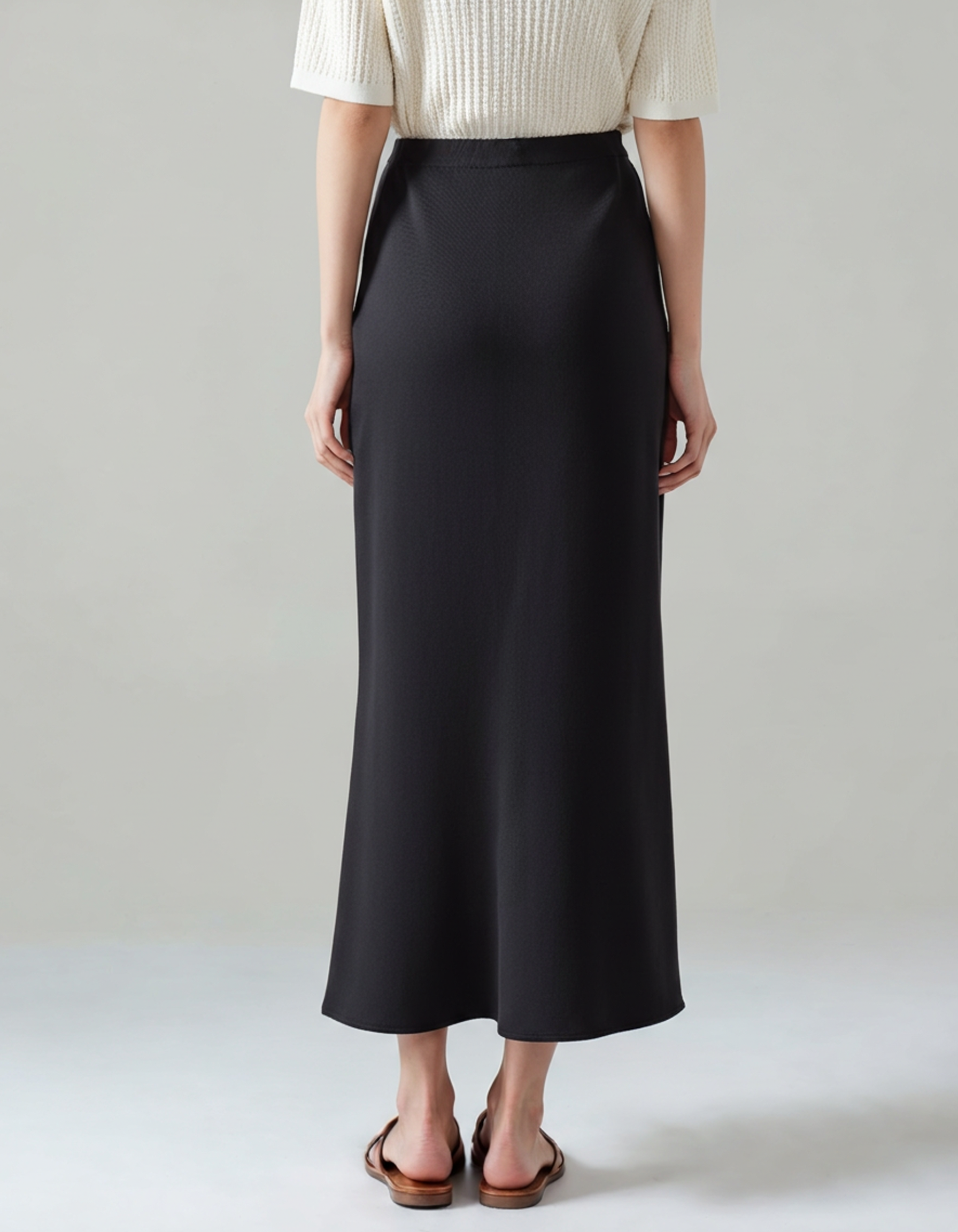 Old Money Elegante Zijden Rok