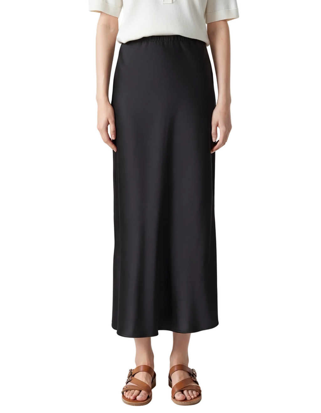 Old Money Elegante Zijden Rok