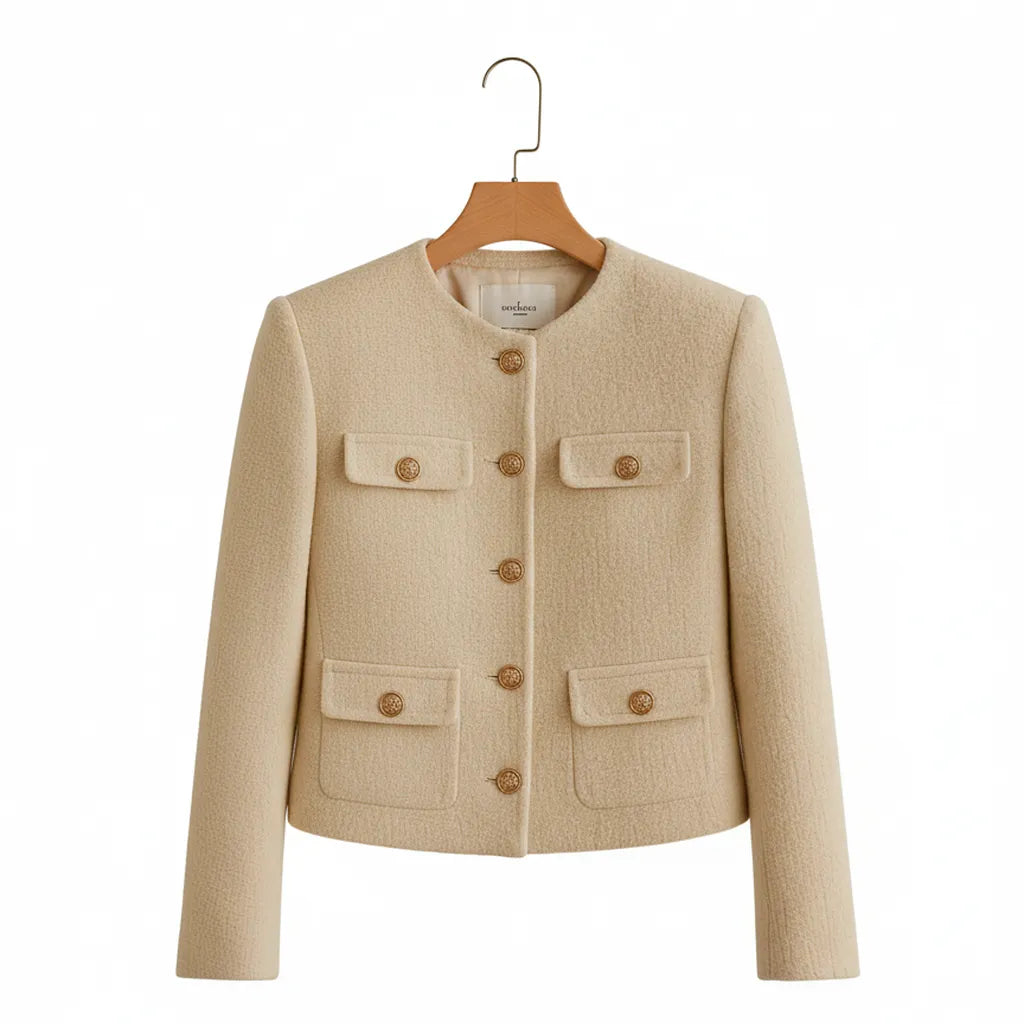 Wit Tweed Vest