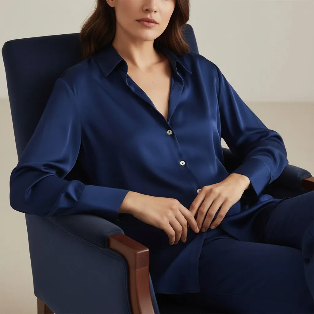 Klassieke Old Money Blouse