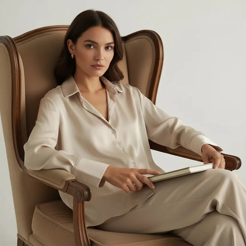 Klassieke Old Money Blouse