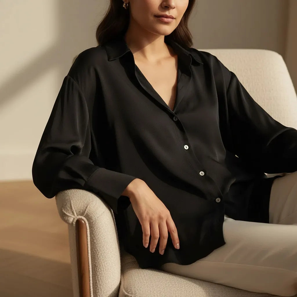 Klassieke Old Money Blouse