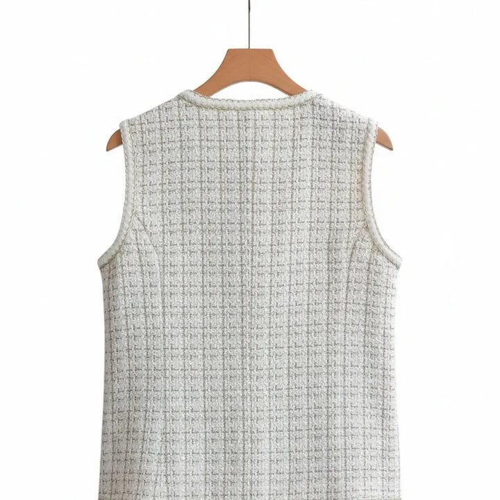 Gilet Tweed Femme
