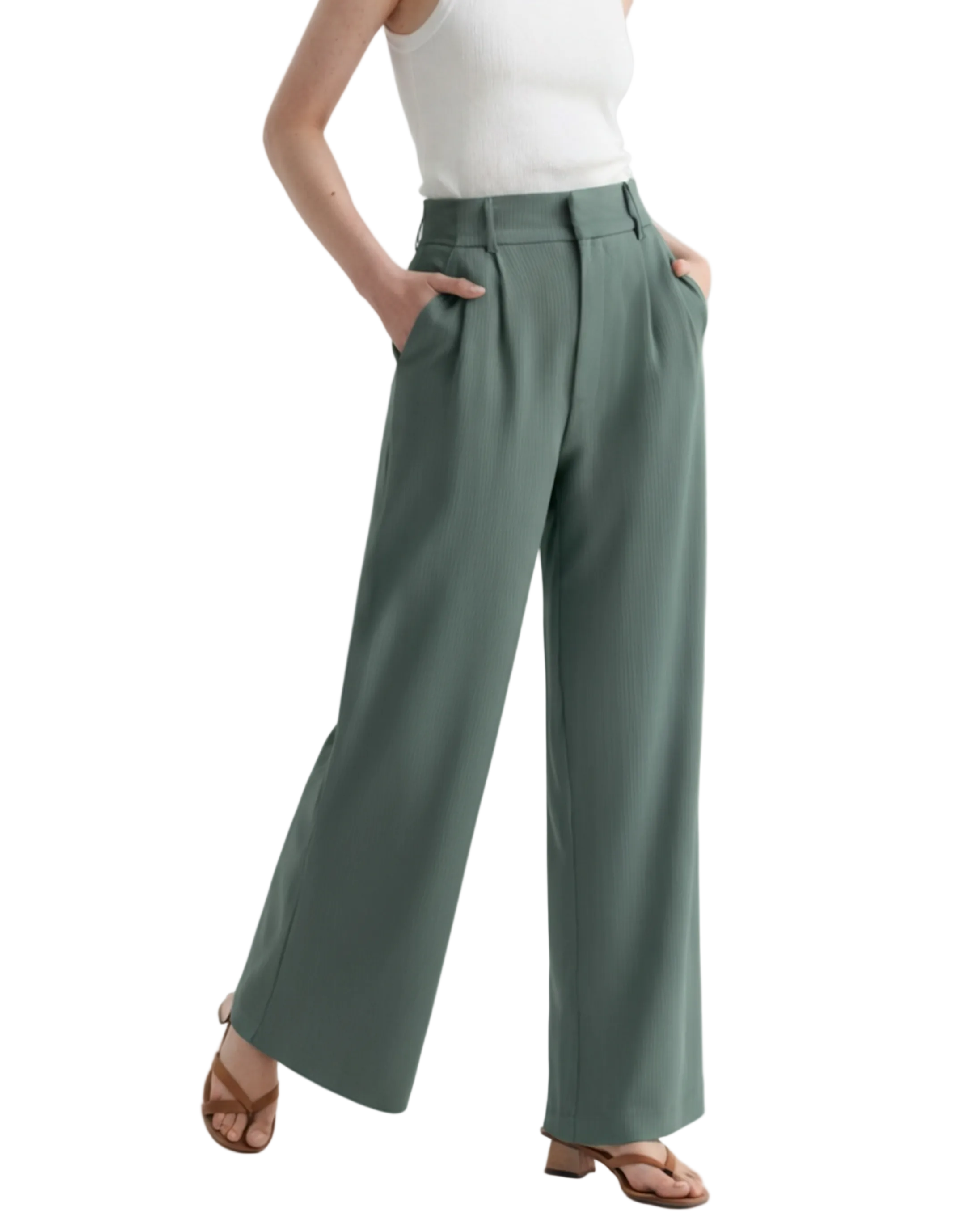 Serena Pantalon met Wijde Pijpen