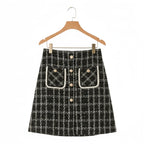 Gestreepte Midi Rok