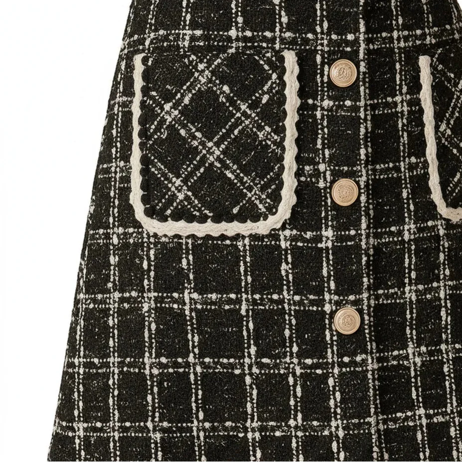Gestreepte Midi Rok