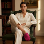 De Klassieke Roze Loafer