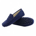 De Klassieke Blauwe Loafer