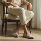 De Klassieke Lichtroze Loafer