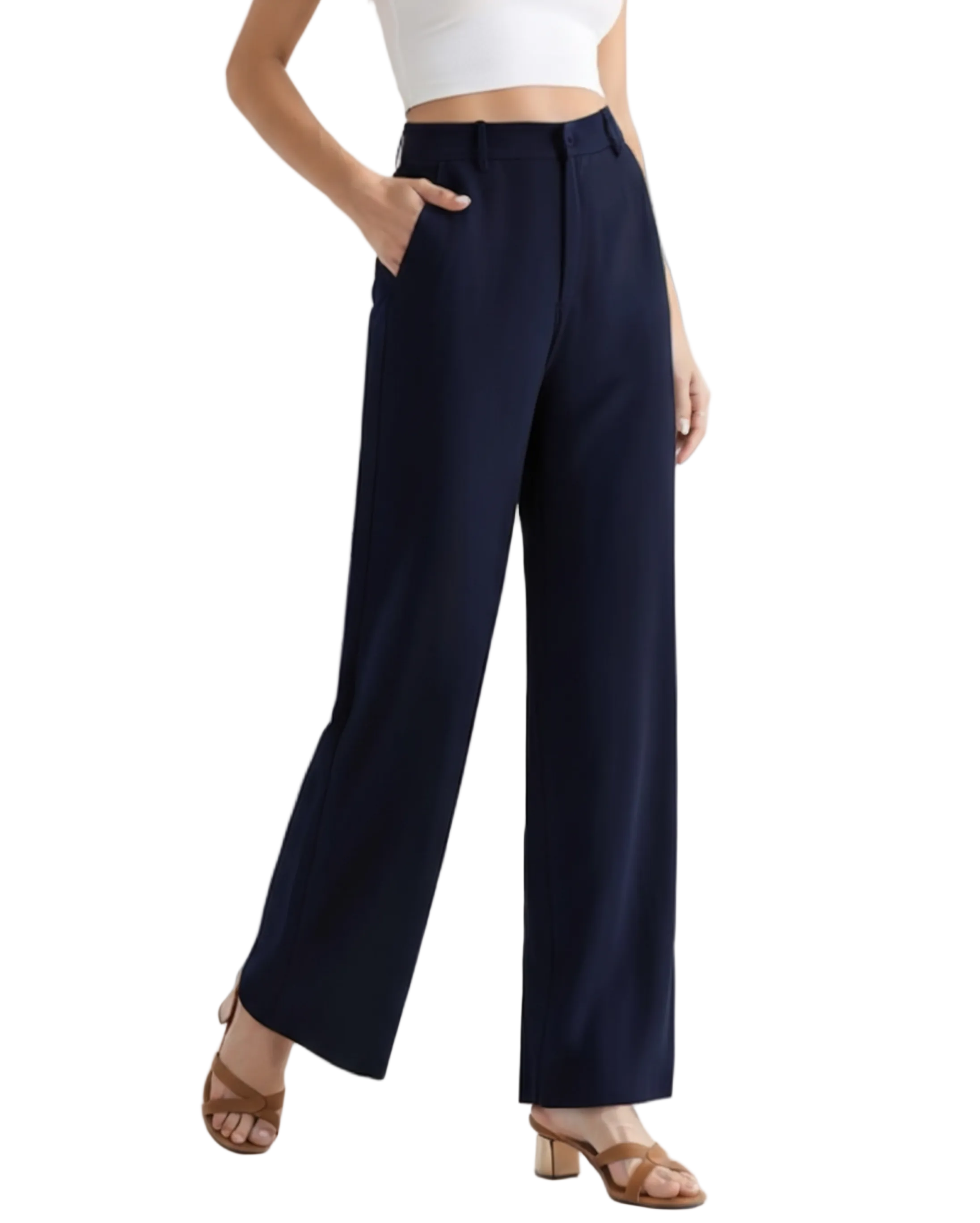 Serena Pantalon met Wijde Pijpen